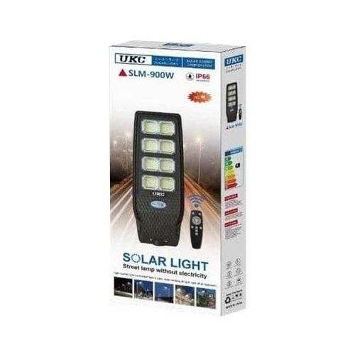  Lampadaire Solaire SLM 900W avec support