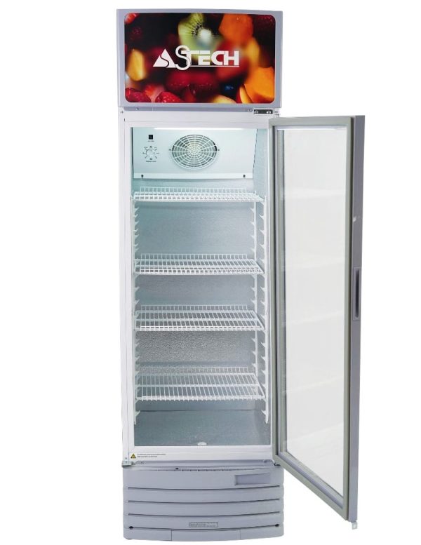 REFRIGERATEUR ASTECH VITRINE 1PORTE 274L 274AC / FV274ACDC