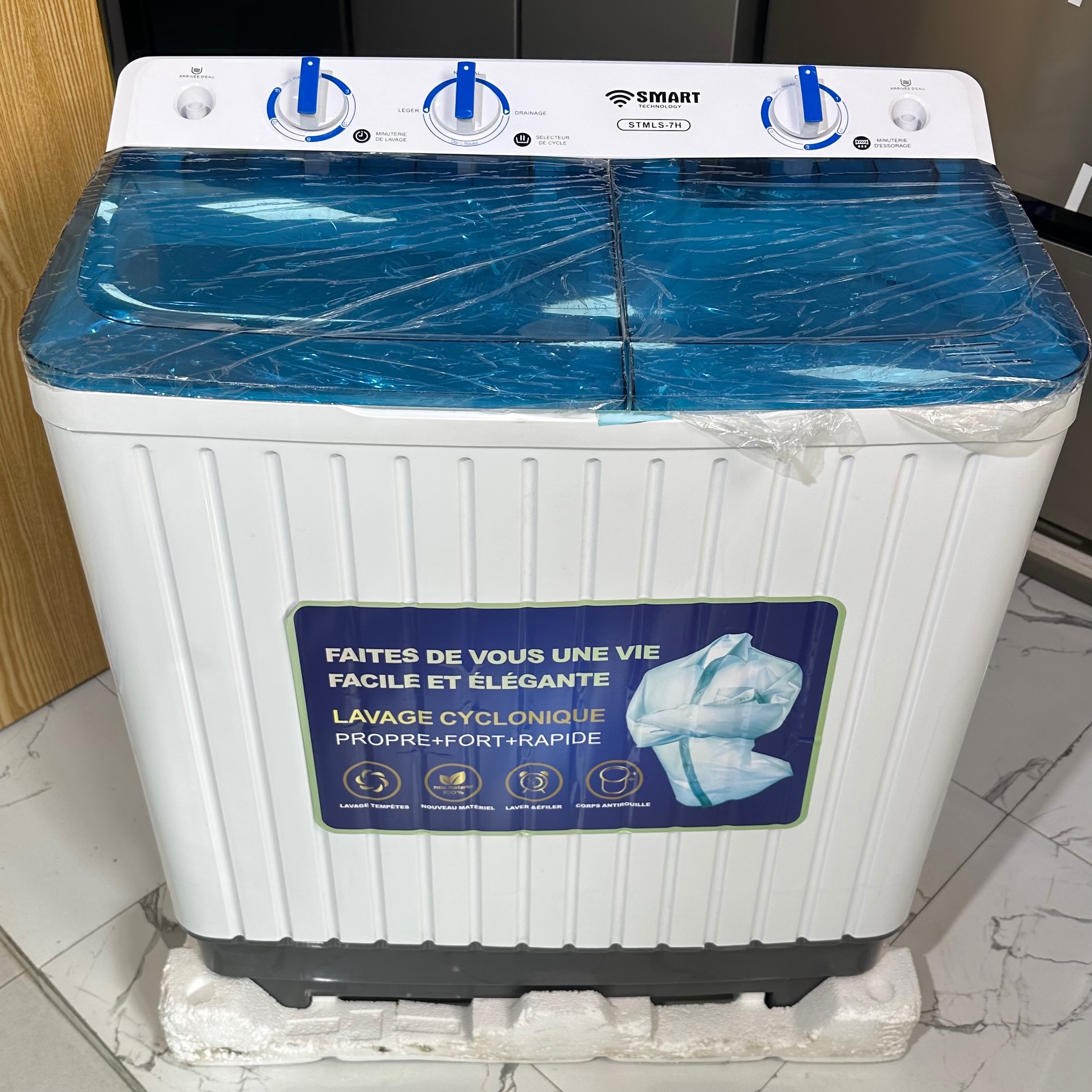 Machine à laver semi-automatique 