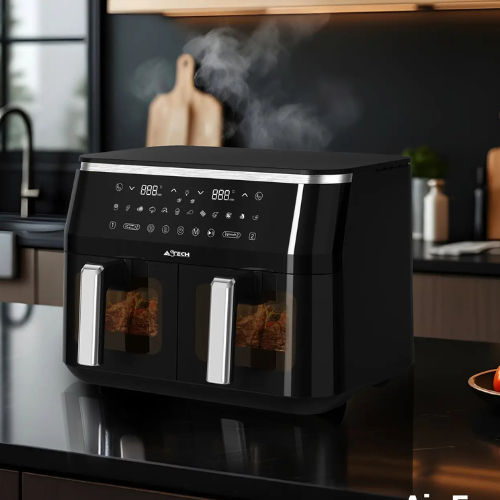 Air fryer double compartiment 