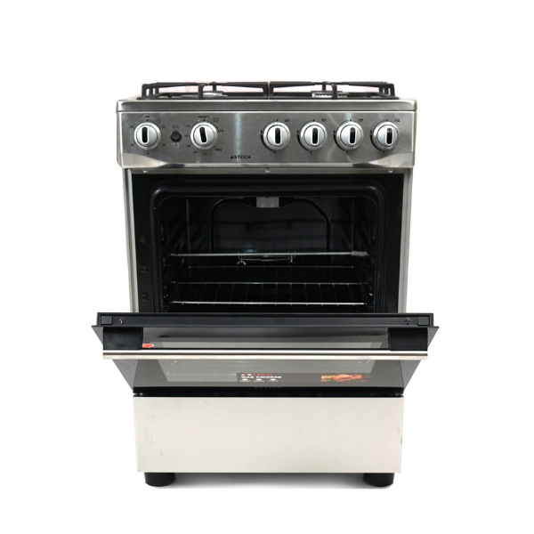 Cuisinière à gaz Astech CK63DA010 60×60 4 feux ( Full Option)