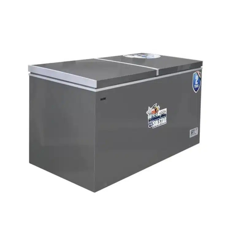 Congélateur SOLSTAR HORIZONTAL 600L SILVER CF579ECDGSLVSS 