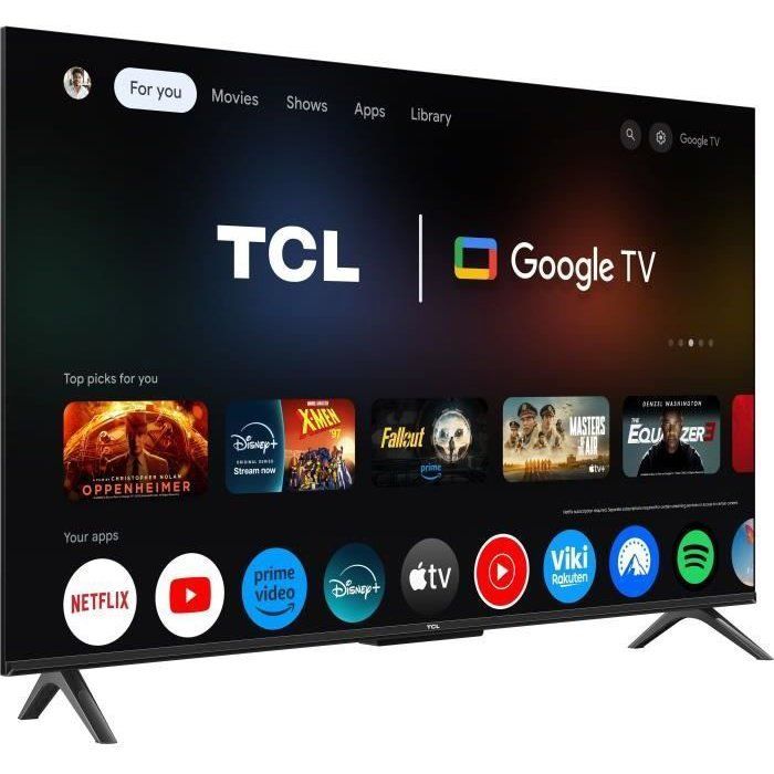 Télévision TCL 43 pouces Smart Android (108 cm) LED TV