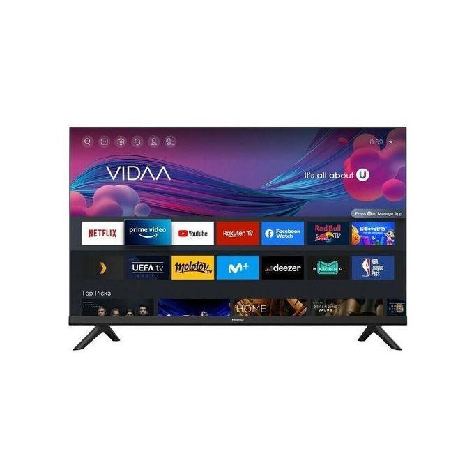 Hisense TV SMART 32 Pouces - 32A4K - Smart Vidaa - Garantie 12 Mois - QLED