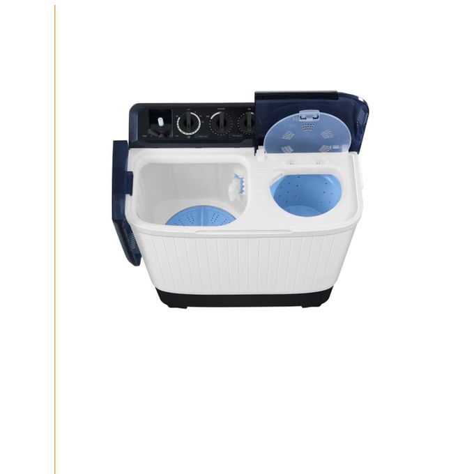 Haier Machine à Laver – Semi-Automatique – 16KG HTW160-M1217 Double Cuve Lavage + Essorage