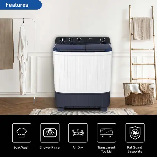MACHINE A LAVER HAIER 7KG SEMI AUTOMATIQUE TOP LOAD HTW70-M1217