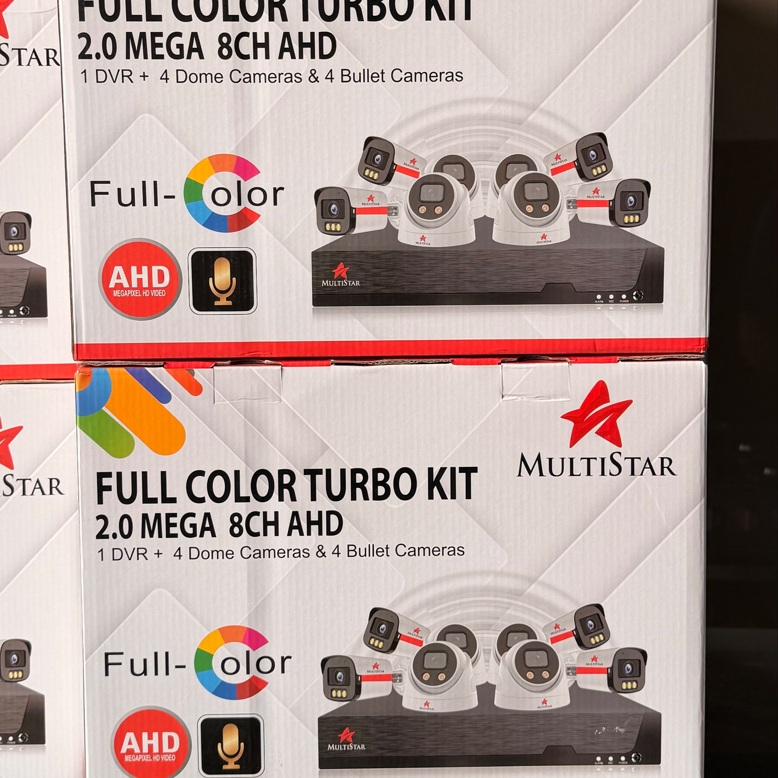 Kit de Surveillance Multistar 8/KIT8 8CH - 2MP