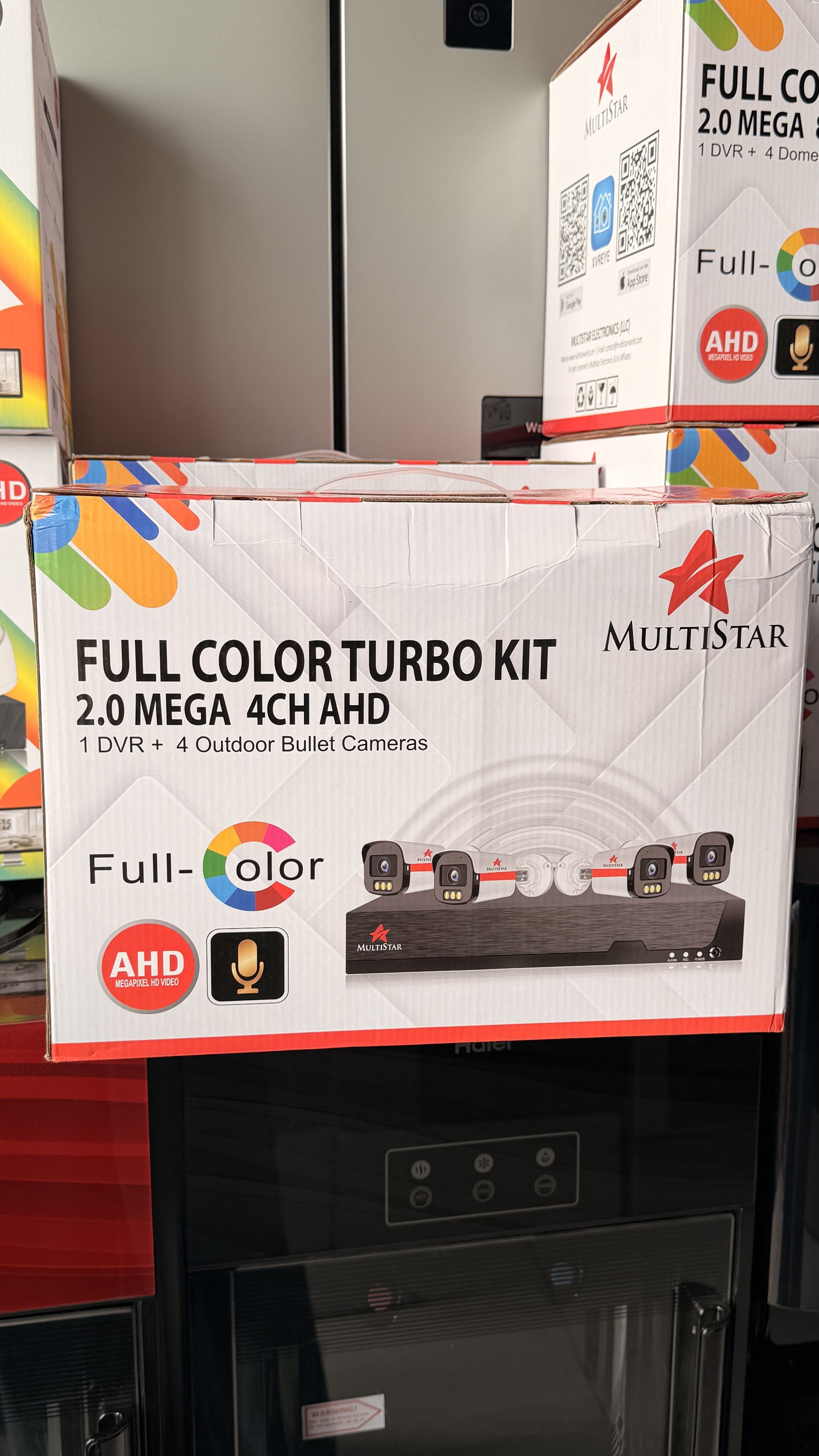 Kit de Surveillance MultiStar Full-Color Turbo 2.0MP 4CH AHD